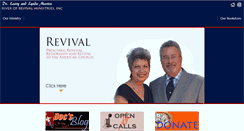 Desktop Screenshot of drlarrymartin.org